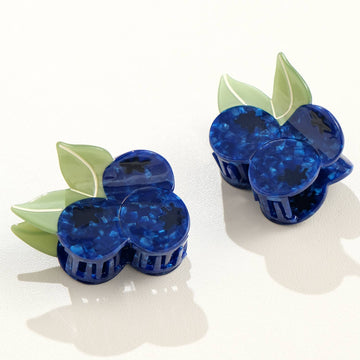 Blueberry Bunch Claw Clip