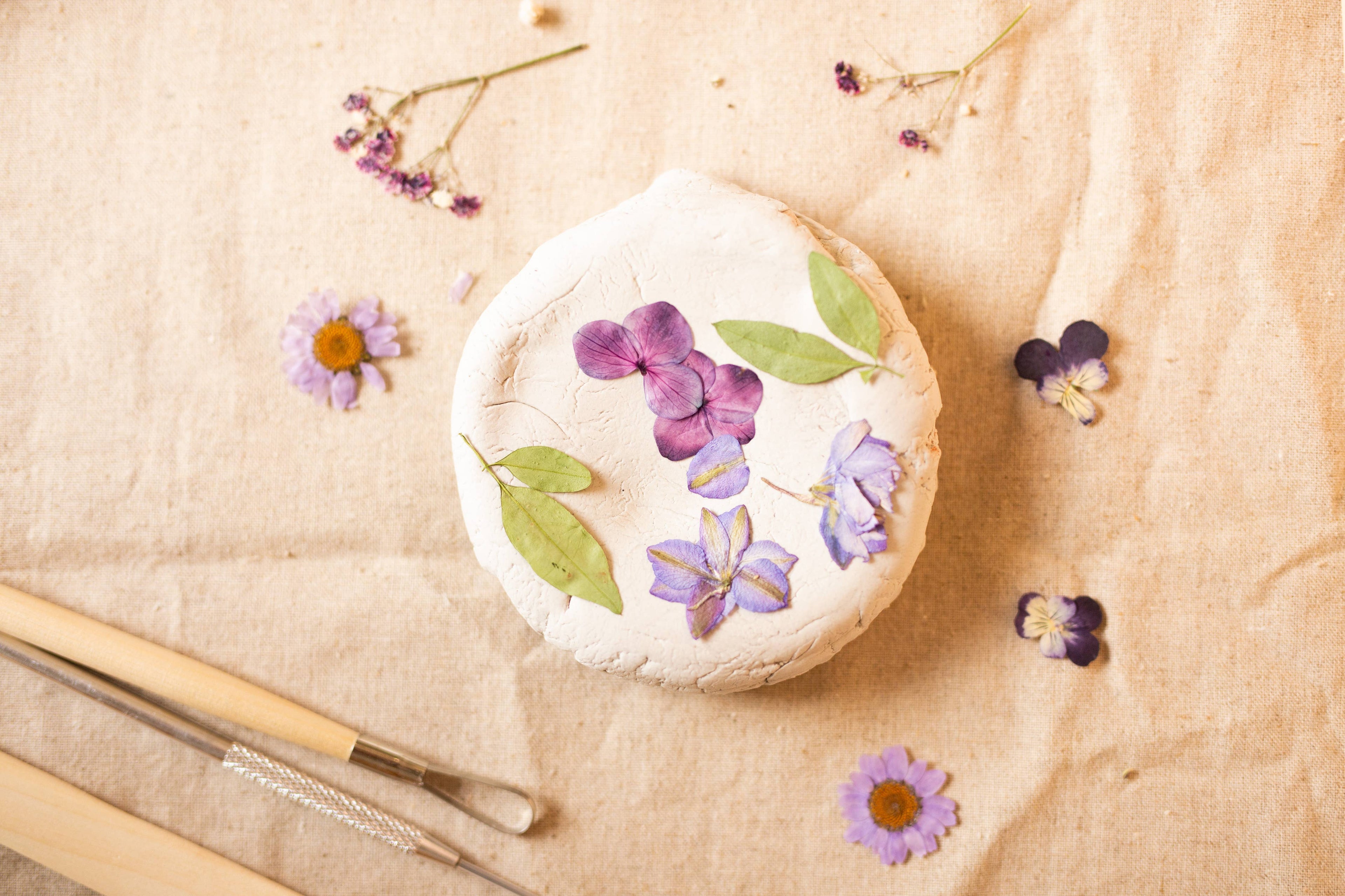 Air Dry Clay Kit, DIY Pottery & Paint Kit, Valentine's Gifts