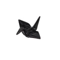 Origami Crane Incense Holder 2 inch Black (50/500)