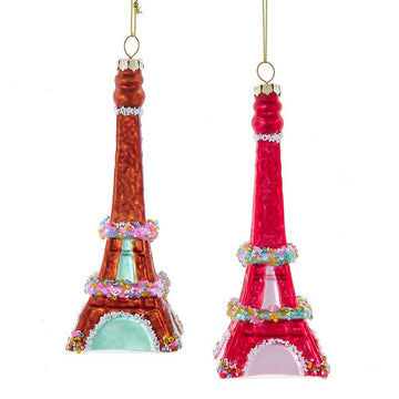 Candy Eiffel Tower Ornaments