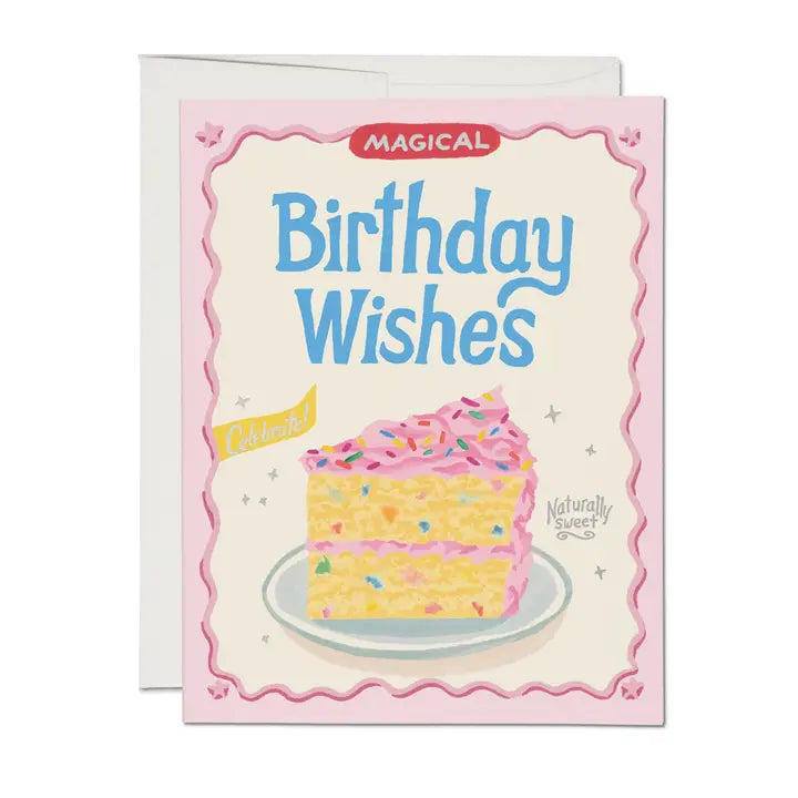 Cake Mix birthday greeting card