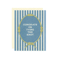 Tying the knot Wedding Card