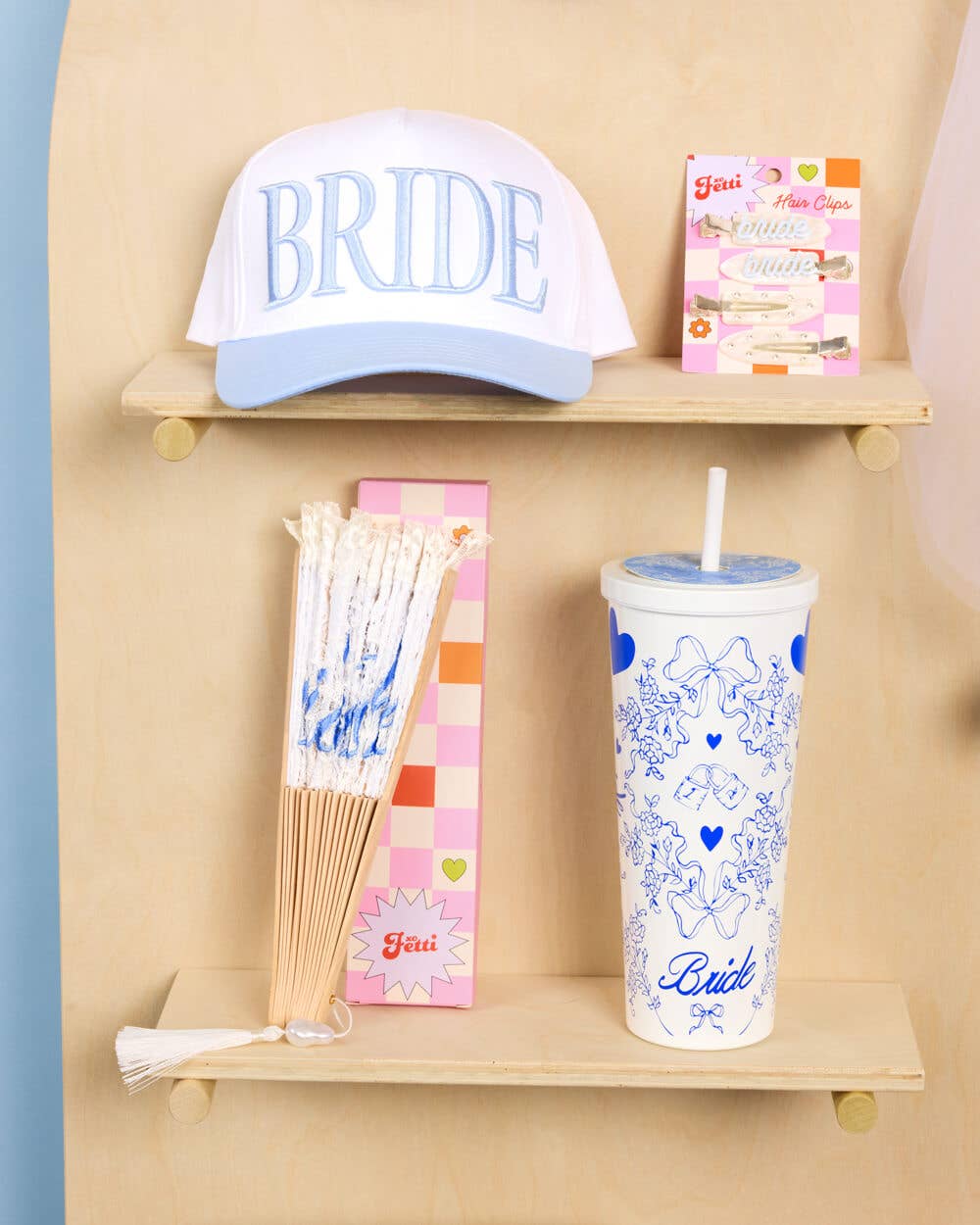 Blue Bride Trucker Hat | Bach, Bridal Shower, Something Blue