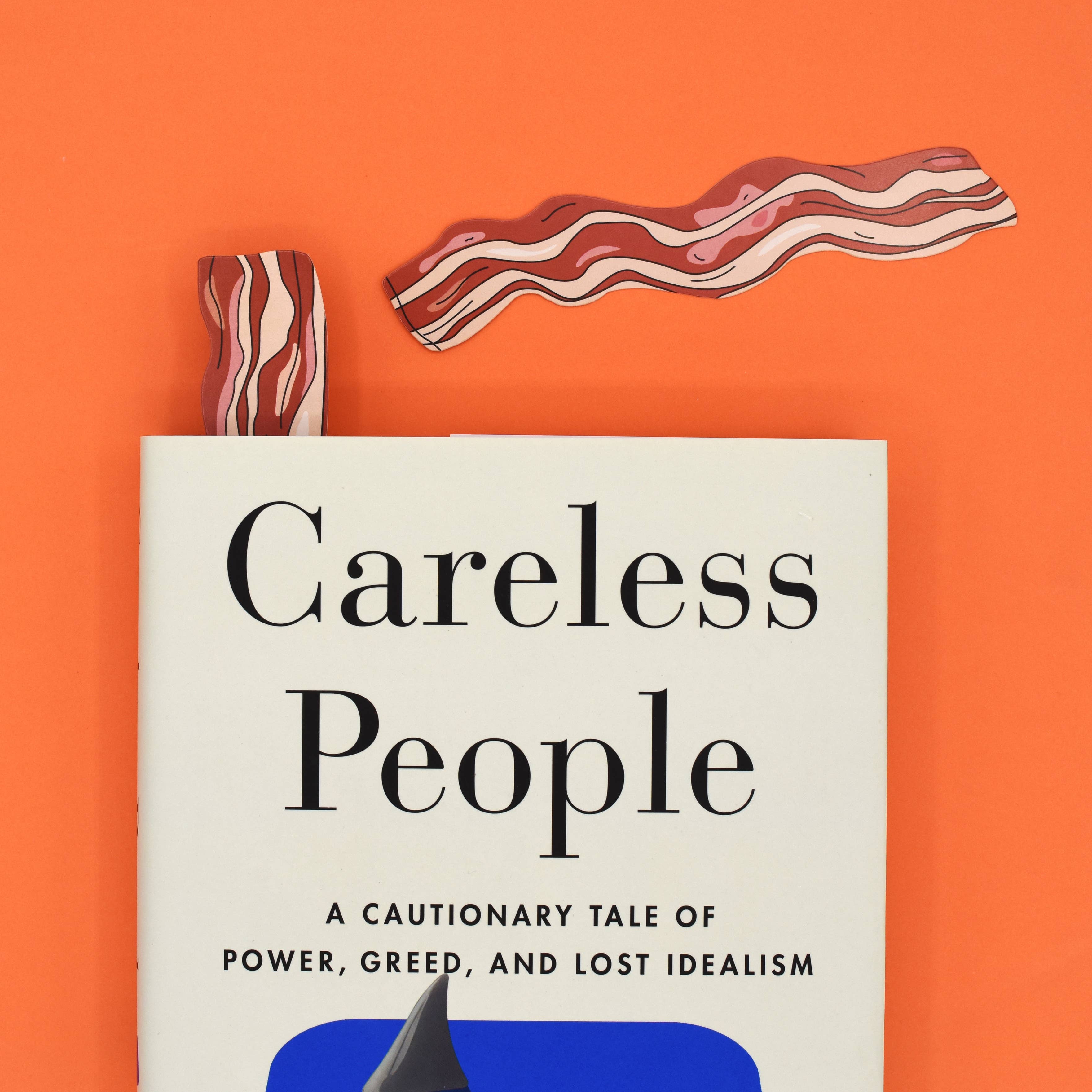 Bacon Bookmarks (they're die cut!)