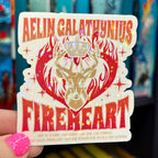 Aelin Galathynius Throne of Glass Holographic Sticker