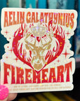 Aelin Galathynius Throne of Glass Holographic Sticker