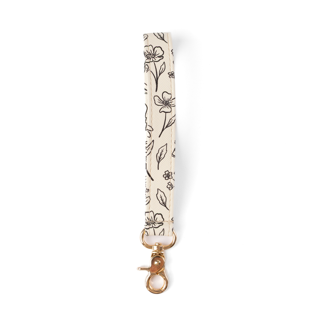 Floral Wristlet Keychain