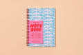 Sardines A5 Lettepress Spiral Notebook