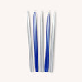 Blue & Silver Chanukah Candles