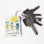 Drawing Shrink Keyring | DIY Personalized Keychain Craft Kit