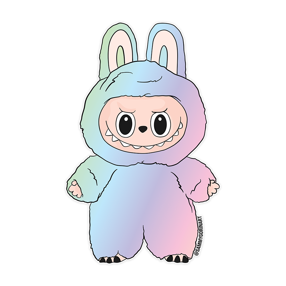 Monster Lafufu Sticker