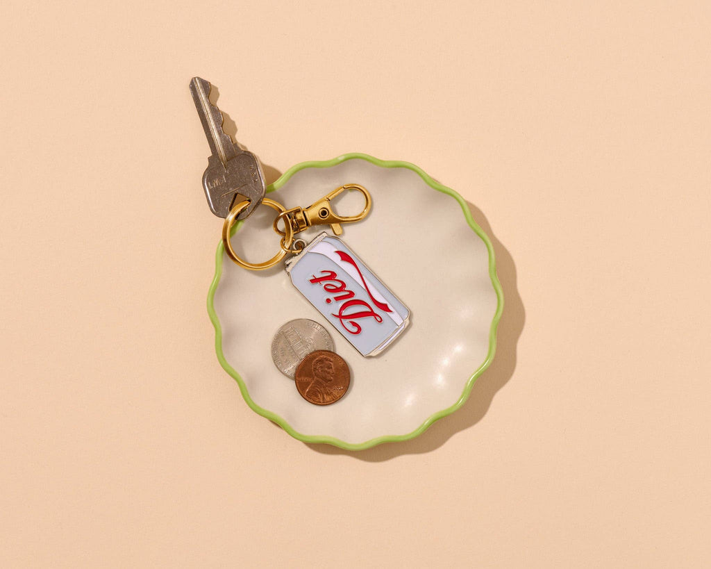 Diet Soda Enamel Keychain & Bag Charm