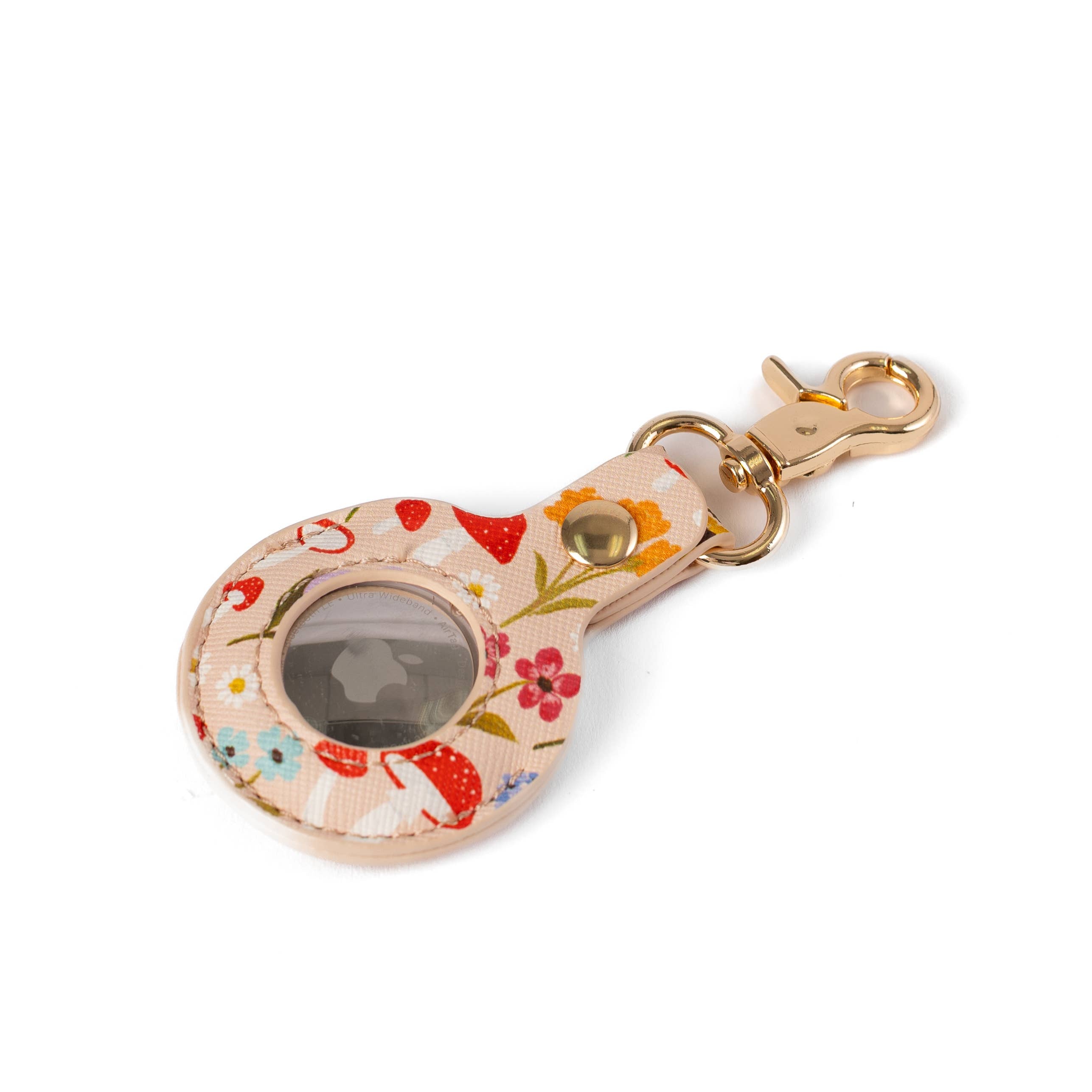 Floral AirTag Keychain