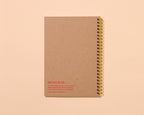 Pickles A5 Letterpress Spiral Notebook