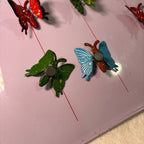 Moving Butterfly Kitchen Magnet