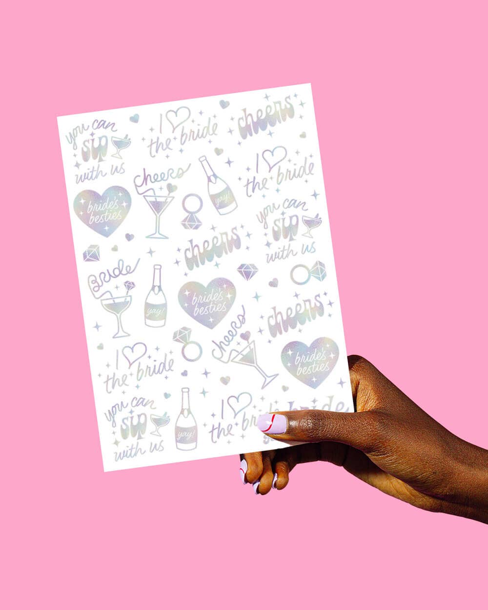 Cheers Temporary Tattoos | Bachelorette Party, Bride Tribe