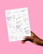 Cheers Temporary Tattoos | Bachelorette Party, Bride Tribe