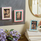 French Floral Photo Magnet Set