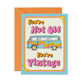 You're Vintage Birthday Card