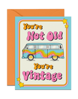 You're Vintage Birthday Card