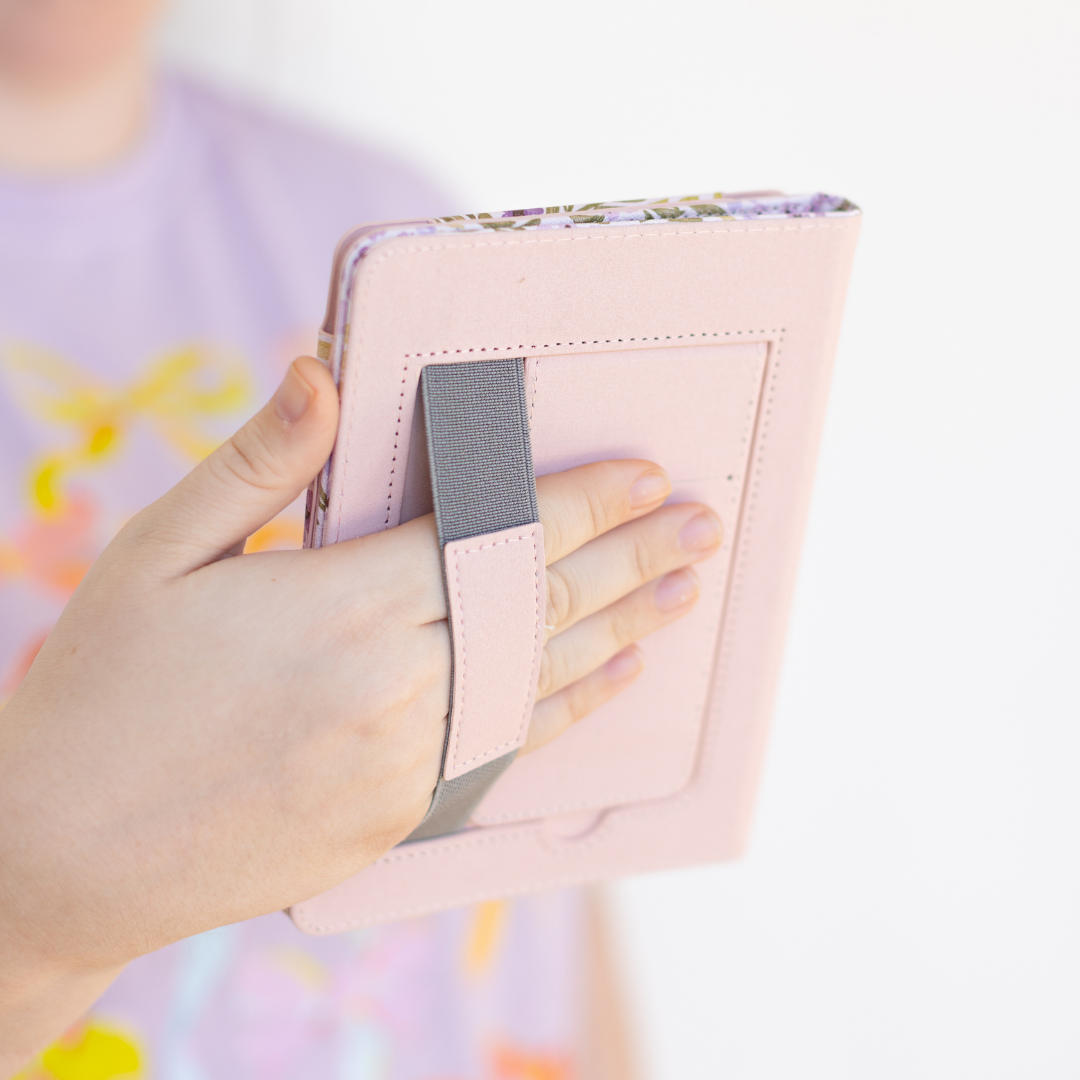 Lilac Floral Kindle Case