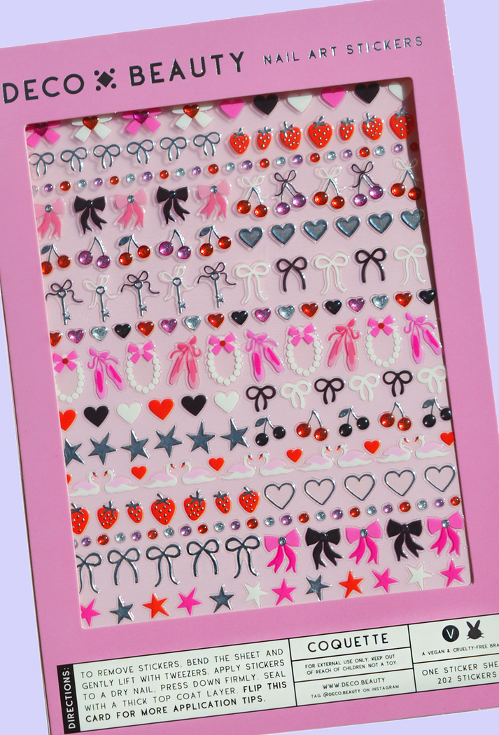 Coquette Nail Stickers