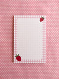 Strawberry Notepad