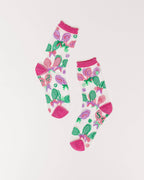 Tenniscore Ruffle Sheer Crew Sock