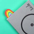 Rainbow Bookmark (it's die cut!)