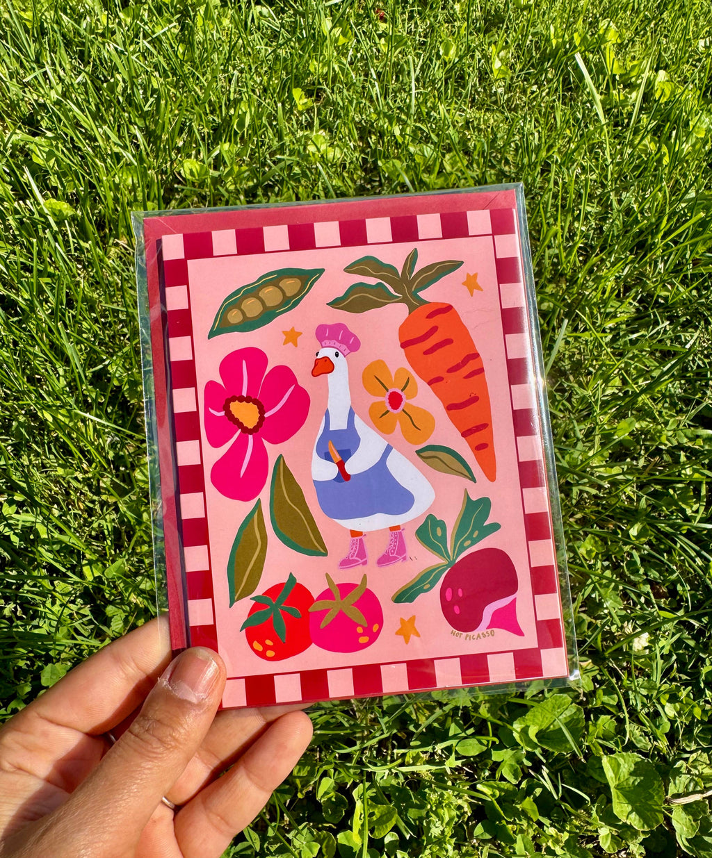 Chef Gordon Goosey Greeting Card