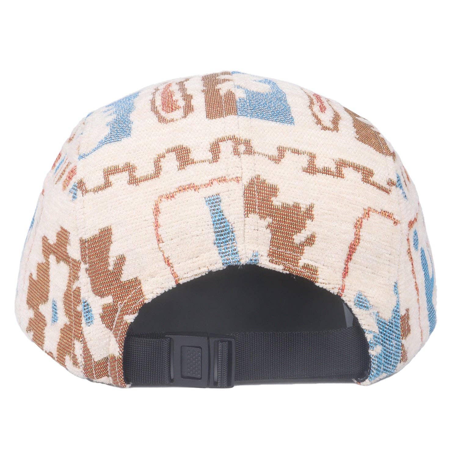 Nature Jacquard 5-Panel Hat | Outdoor Pattern Camp Cap | HatPhile