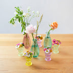 Yellow Glass Dinner Candle & Tealight Holder | Summer Gifts |