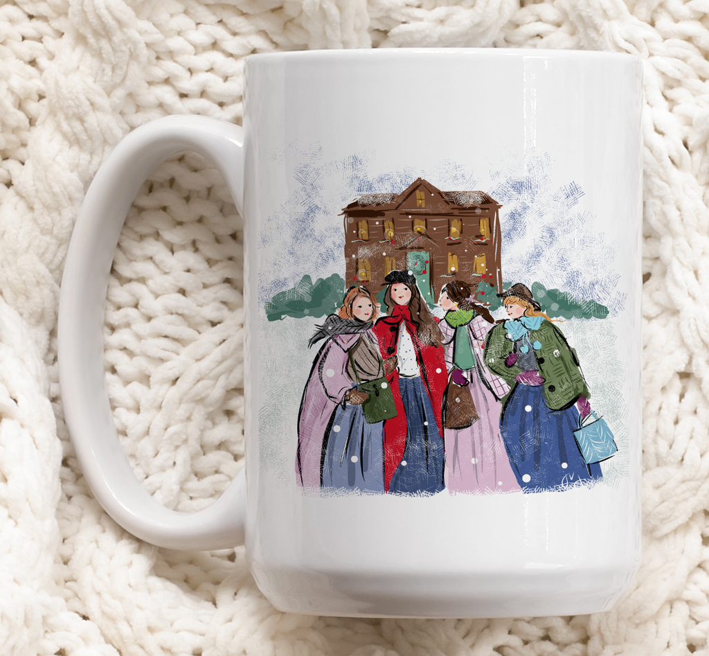 Little Women Winter Coffee Mug