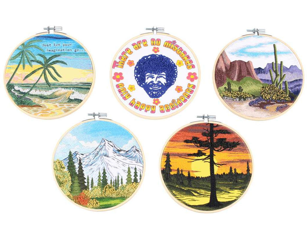 Bob Ross Embroidery