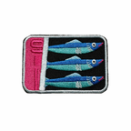 Tinned Fish Embroidered Patch