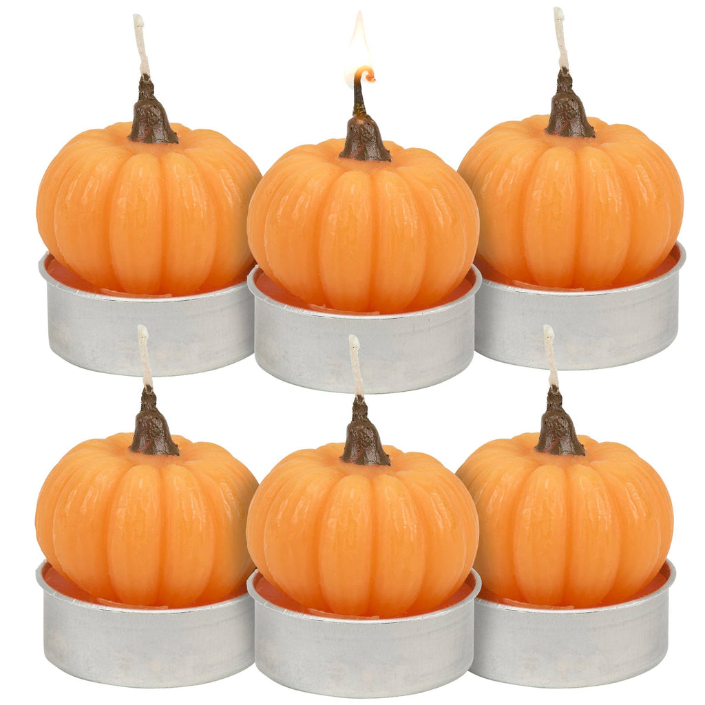 Pumpkin Tealight Candle Set