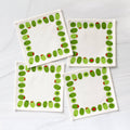 Green Olives Cocktail Napkin Set