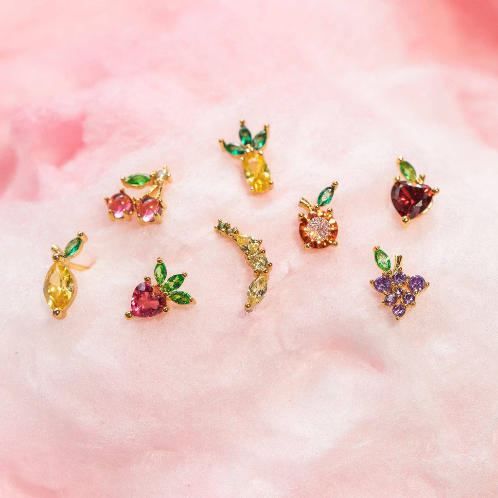 Tropical Fruit Basket Stud Set