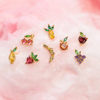 Tropical Fruit Basket Stud Set