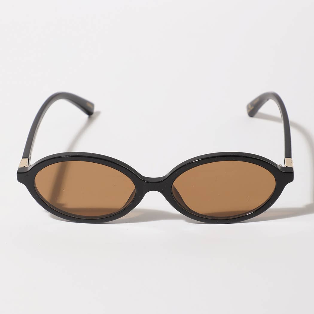Women's Slim Oval Frame Sunglasses