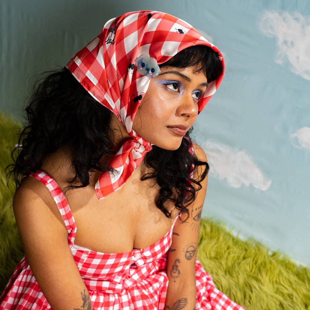 Picnic Satin Scarf