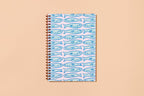Sardines A5 Lettepress Spiral Notebook
