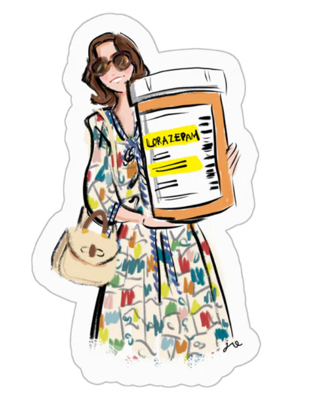 Parker Posey White Lotus Sticker