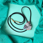 Chunky pigeon bolo tie (handmade)