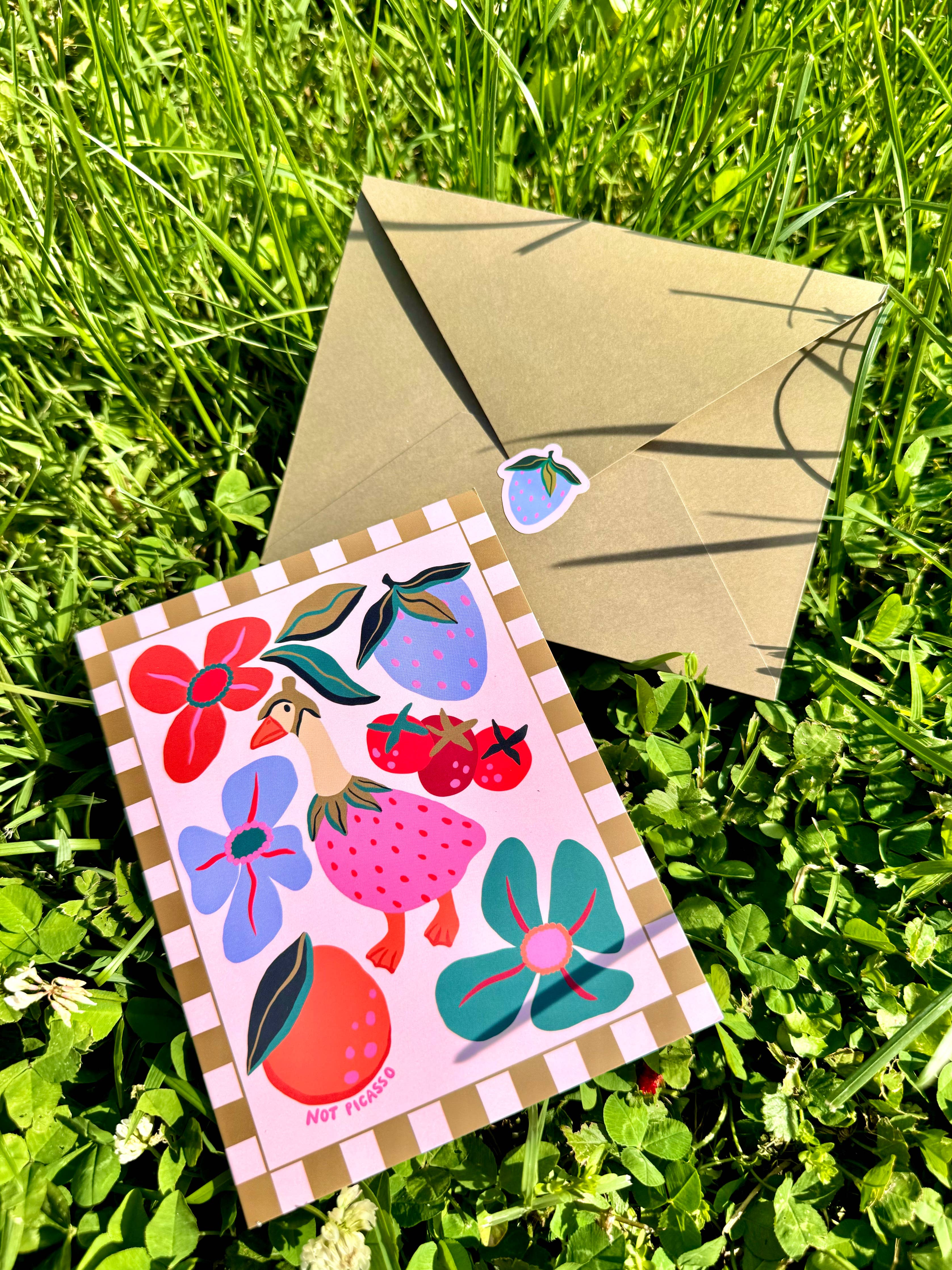 Gooseberry Greeting Card