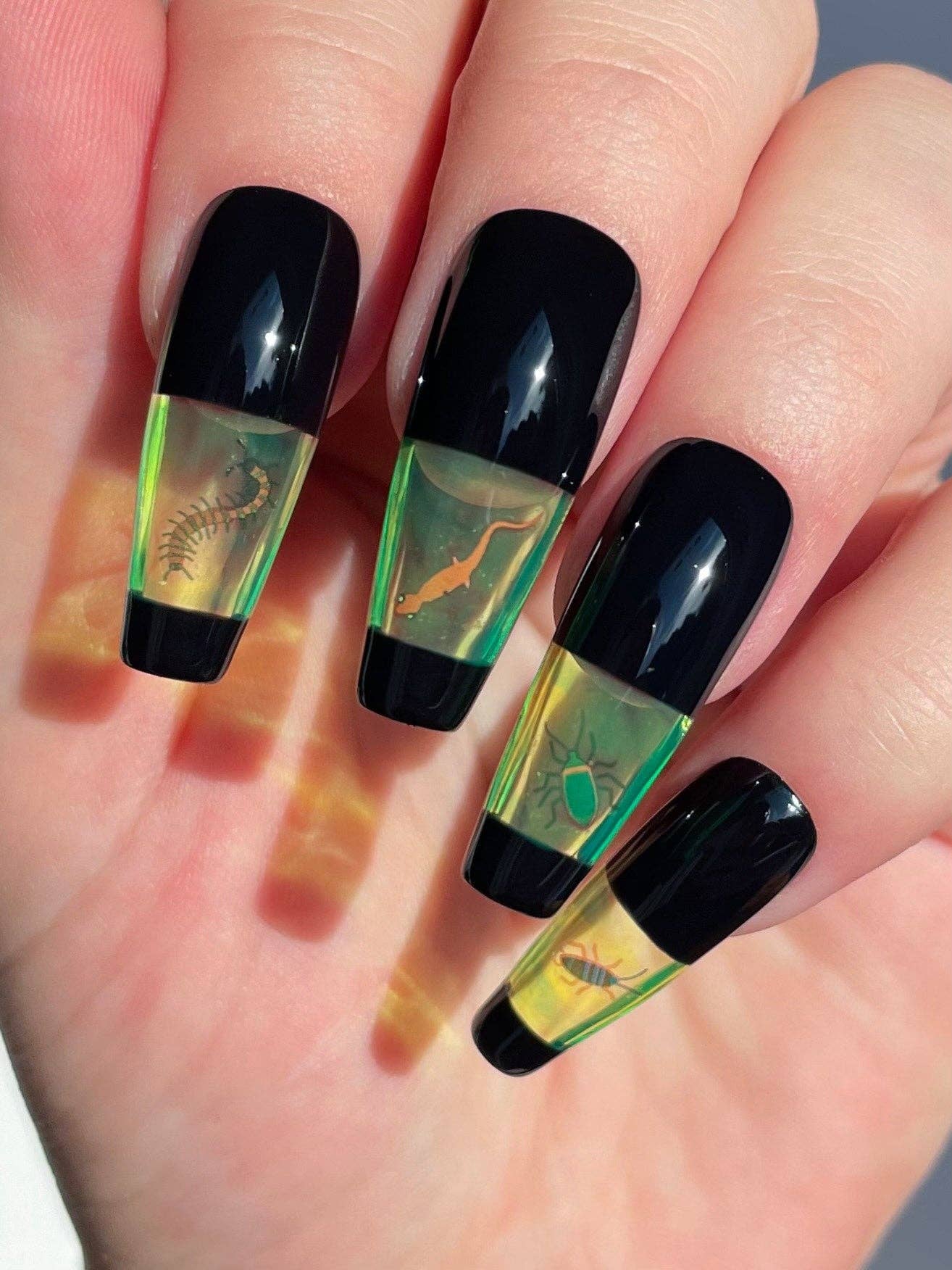 Nail Art Stickers - CRAWLERS