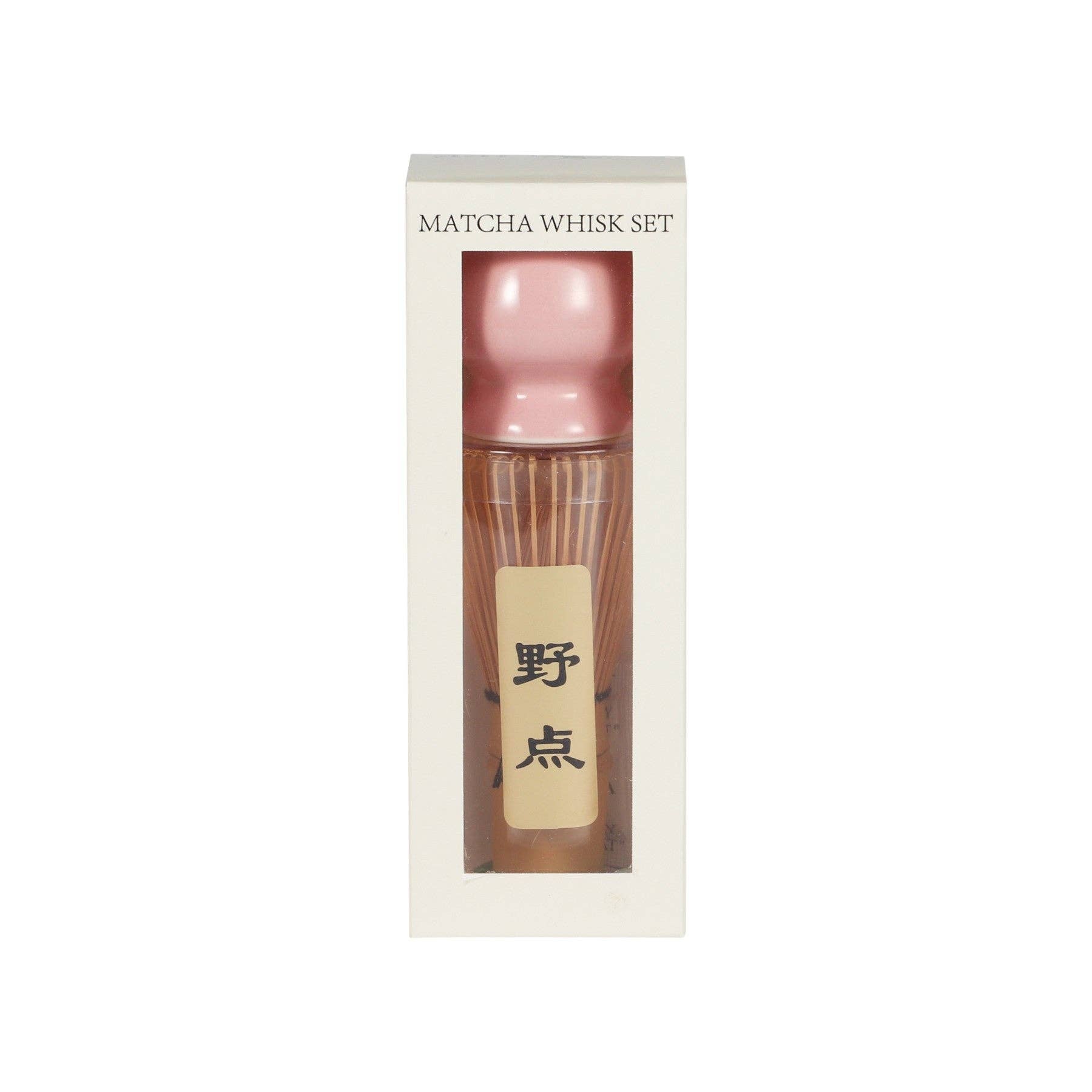 Mini Matcha Whisk Pink Stand, Chasen and Scoop Set (1/90)