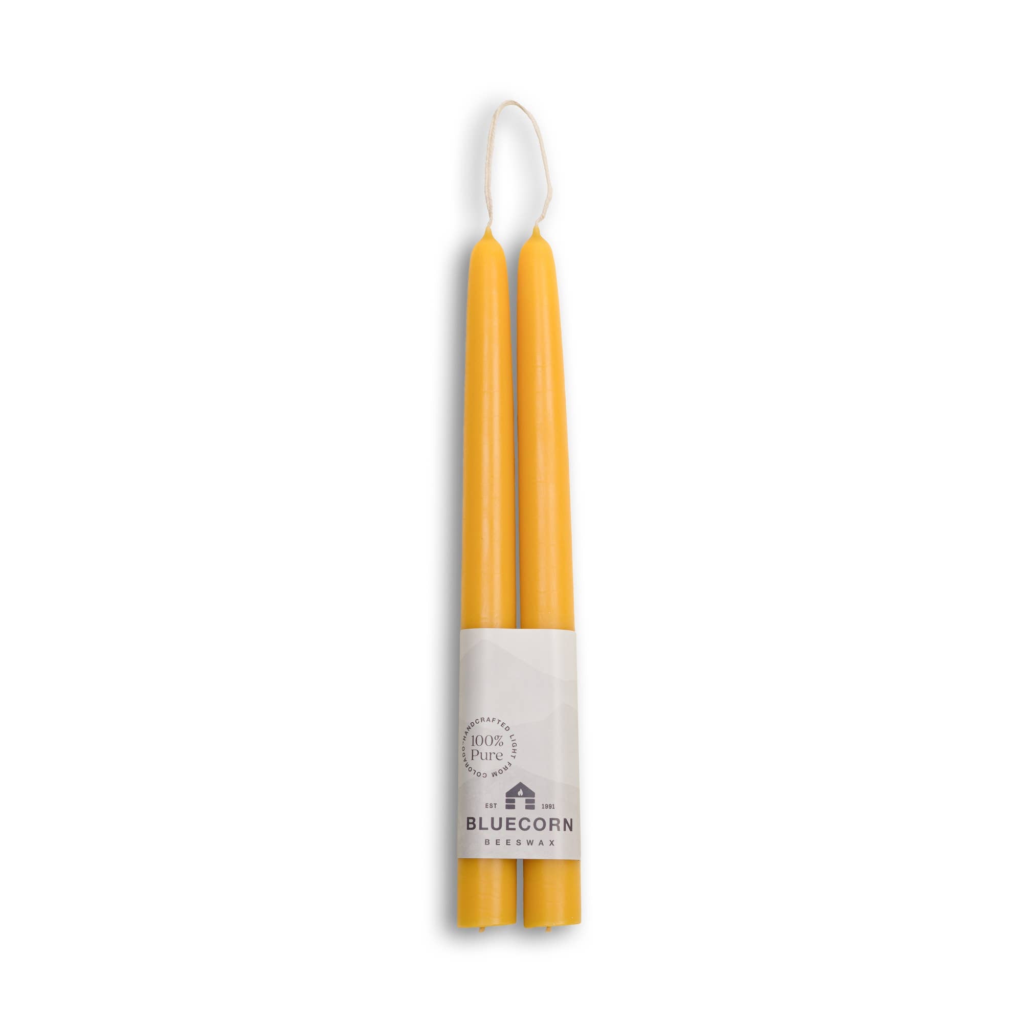 Beeswax Taper Candles – Eco-Friendly, Dripless & Handmade
