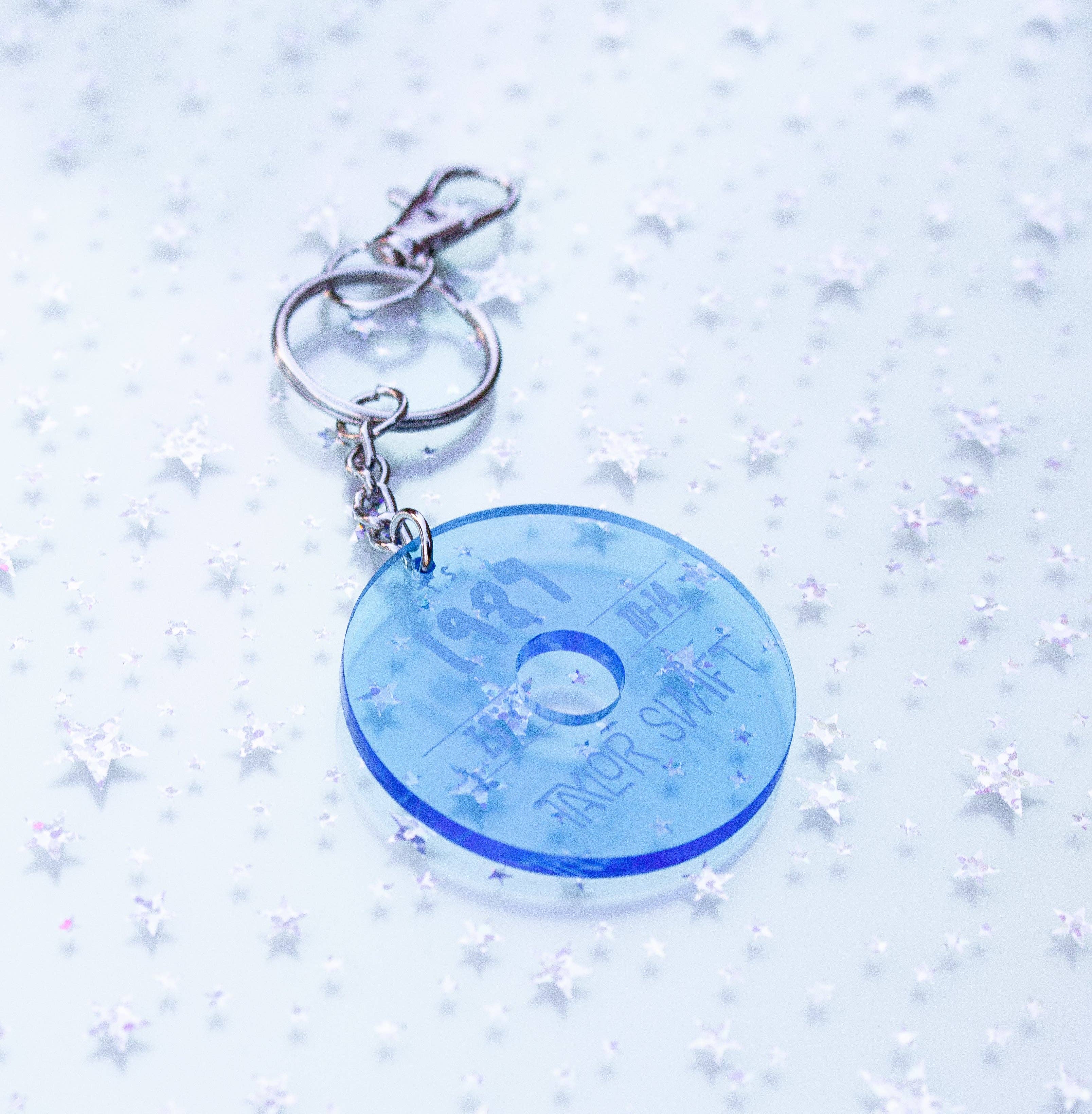 Taylor Swift Album Keychains