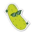 Cool Pickle With Sunglasses Sticker